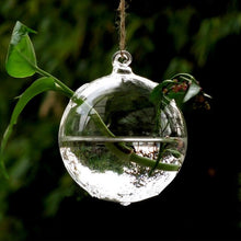 Load image into Gallery viewer, 27pcs/pack Diameter=15cm Transparent Glass Pendant Christmas Glass Hanger Wedding Decoration Glass Terrarium Hanger