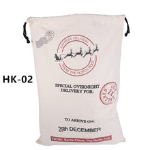 Load image into Gallery viewer, 44 Styles Santa Sacks 11pcs/lot Wholesale Christmas Bag Drawstring Large Canvas Gift Bag For Christmas Decoration Can Mix Buy