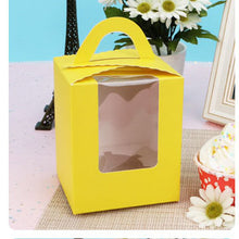 Load image into Gallery viewer, 100pcs Personalized Customizing name date logo candy box wedding christmas baby shower DIY Packing Box Hand-held Point Boxes