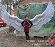 Load image into Gallery viewer, Large stage props wings shooting props store decoration angel wings holiday party decoration Mechanical feather wings