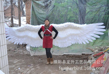 Load image into Gallery viewer, Large stage props wings shooting props store decoration angel wings holiday party decoration Mechanical feather wings