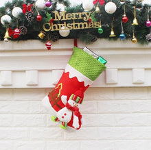 Load image into Gallery viewer, Christmas Stocking Socks Gift Bag Santa Claus Snowman Elk Pendant Christmas Decoration XMAS Ornaments Gifts