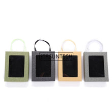 Load image into Gallery viewer, 400pcs/lot Creative Kraft Paper Hand-held Rectangular Jewelry Box Chain Earrings Gift Box