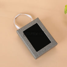 Load image into Gallery viewer, 400pcs/lot Creative Kraft Paper Hand-held Rectangular Jewelry Box Chain Earrings Gift Box