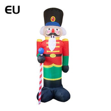 Load image into Gallery viewer, Christmas Inflatable Doll Nutcracker Soldier Snowman Christmas Tree Figures Outdoor Yard Garden Ornaments Christmas Decoration