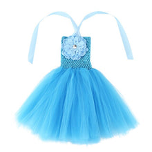 Load image into Gallery viewer, Wennikids Wholesale girl clothes Flower Crochet Top Girl Tutu Dress Birthday/photo/wedding/party/festival Christmas,halloween