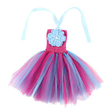 Load image into Gallery viewer, Wennikids Wholesale girl clothes Flower Crochet Top Girl Tutu Dress Birthday/photo/wedding/party/festival Christmas,halloween