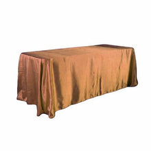 Load image into Gallery viewer, 10pcs/ Pack 90 x 132 inch Rectangular 228cm x 335cm Satin Tablecloth Table Cover For Wedding Party Restaurant Banquet Decoration