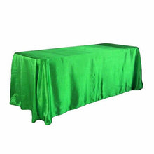 Load image into Gallery viewer, 10pcs/ Pack 90 x 132 inch Rectangular 228cm x 335cm Satin Tablecloth Table Cover For Wedding Party Restaurant Banquet Decoration