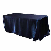 Load image into Gallery viewer, 10pcs/ Pack 90 x 132 inch Rectangular 228cm x 335cm Satin Tablecloth Table Cover For Wedding Party Restaurant Banquet Decoration